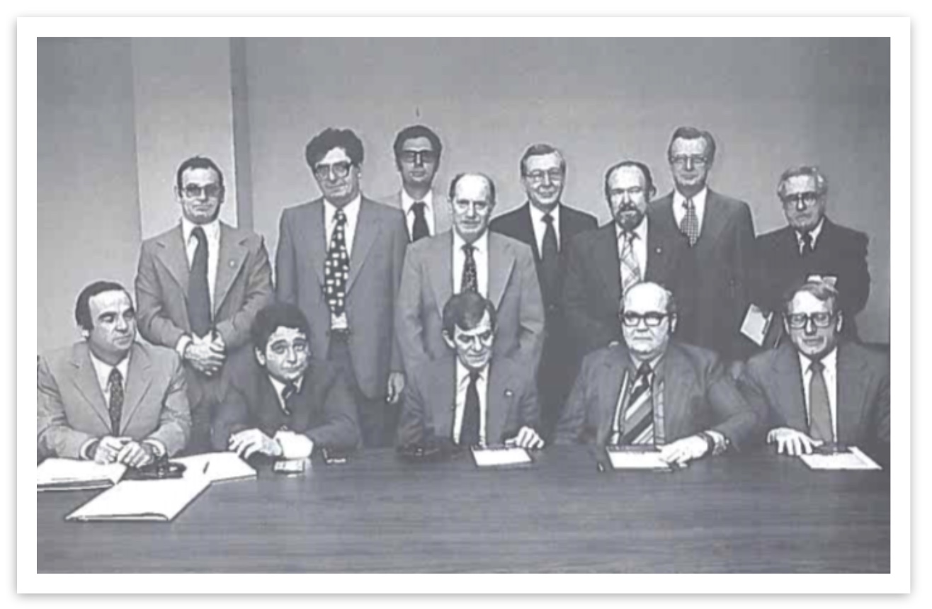 The signing ceremony for BARD. Washington DC, November 7, 1978.